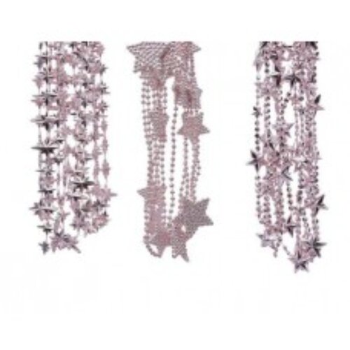 Other novogodišnji ukras girlanda sa roze zvezdicama Cene