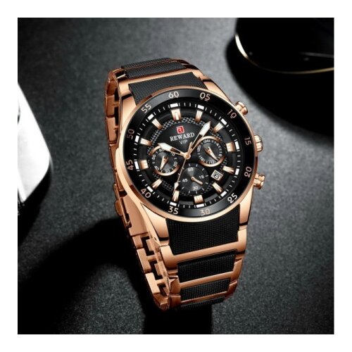 REWARD 81011M black gold ručni sat Cene