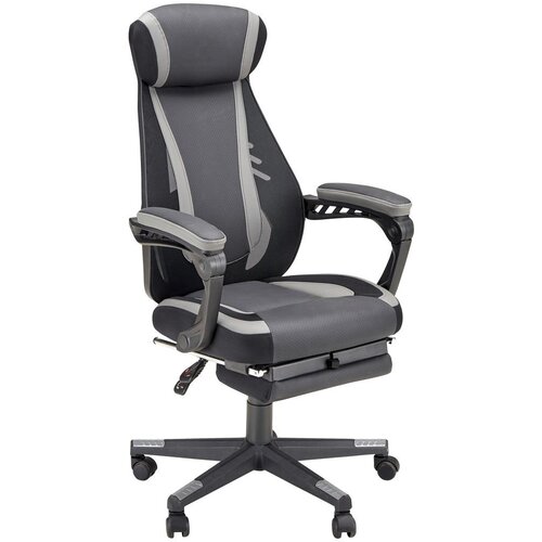 M&amp;ouml;max gaming stol clio -exklusiv-, siva, črna Slike