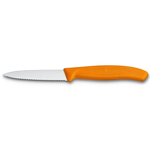Komplet nožev za zelenjavo 2 kom, nazobčano in ravno rezilo, 10 cm, victorinox Slike