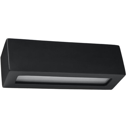 Nice Lamps Sollux SL.0878 - Zidno svetlo VEGA 1xE27/60W/230V u crnoj boji Slike