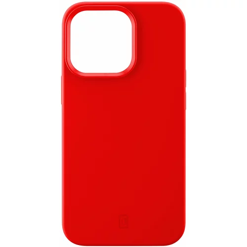 Cellular Line Sensation silikonska maskica za iPhone 13 Pro Max crvena