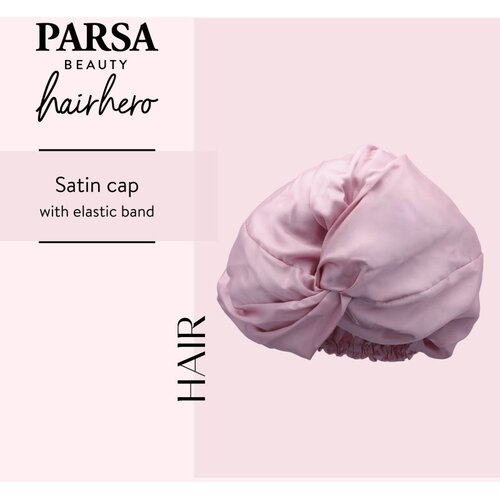 PARSA Beauty Satin Cap satenski turban 1 kom Slike