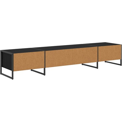  ormar Crni hrast 170.5 x 36 x 30.5 cm Konstruirano drvo Slike
