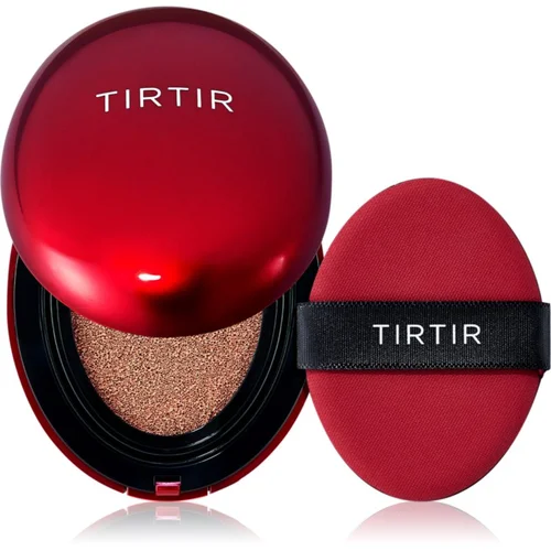 TIRTIR Mask Fit Red Cushion Mini dolgoobstojni tekoči puder v gobici odtenek 34C Amber 4.5 g