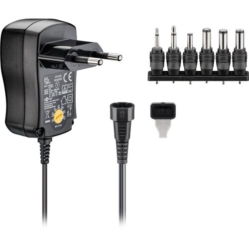 Goobay Univerzalni napojni ispravljač 3-12V 600mA 18W Slike