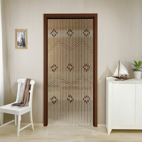 Maximex Zavjesa za vrata od bambusa u prirodnoj boji 90x200 cm &amp;ndash; Slike