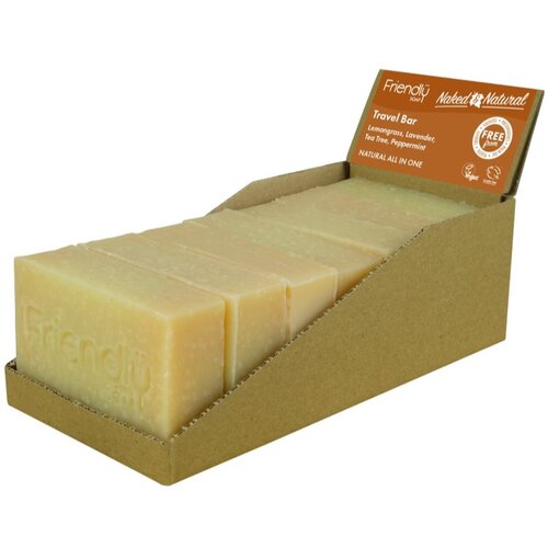 Friendly Soap Travel Soap Hair & Body prirodni sapun za tijelo i kosu 7x95 g Cene