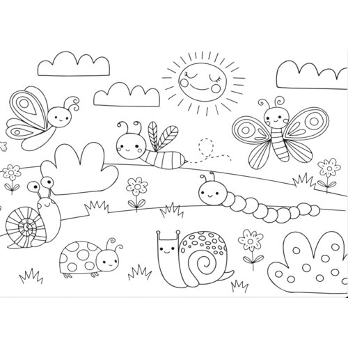 Coloring Panda Bojanka u roli od 3 metra s motivima za one najmlađe Cijene