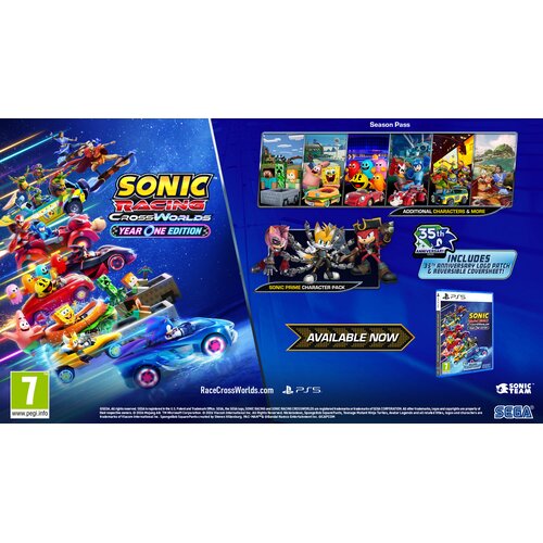 Sega Sonic Racing: Crossworlds - Year One Edition (Playstation 5) Slike