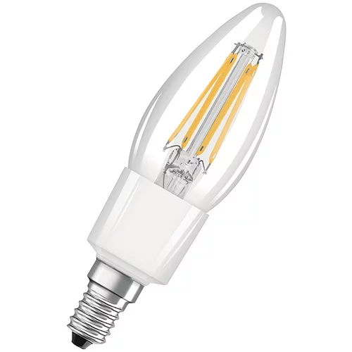 Brez LED-sijalka Osram Retrofit Classic B (4,5 W, E14, toplo bela, brez funkcije zatemnitve, prosojna)