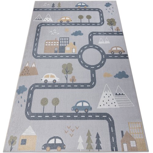 RugsX Preproge Preproga BONO 726 ulica, mesto svetlo siva 200x290 cm Siva Cene