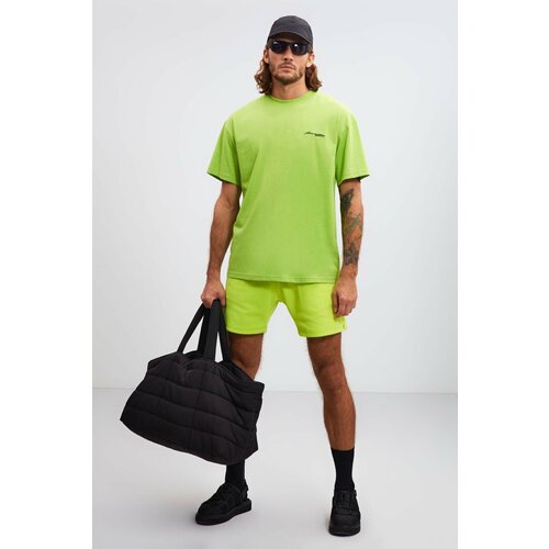GRIMELANGE Shorts - Green - Normal Waist Cene
