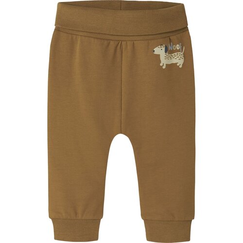 Name it hlače trenirka DH 13226068 NBMVONNE M smeđa 68 Slike