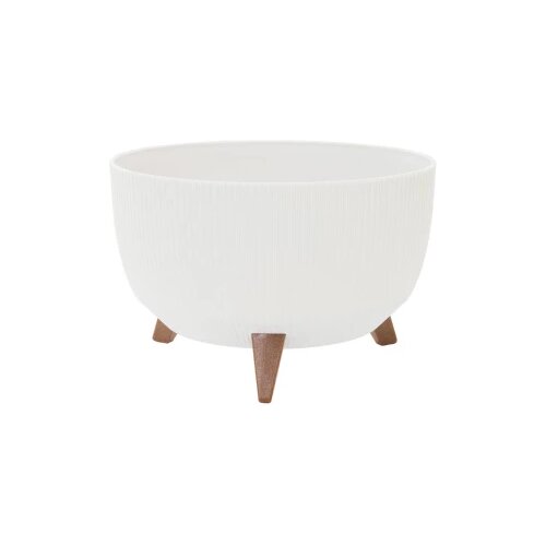 Siena Garden OSLO STRIPE LA960-05 posuda za biljke polipropilen bijela Cijene