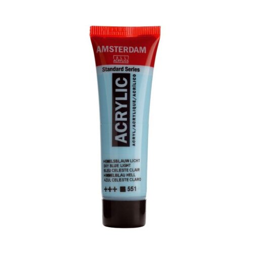  Amsterdam, akrilna boja, sky blue L, 551, 20ml ( 681056 ) Slike