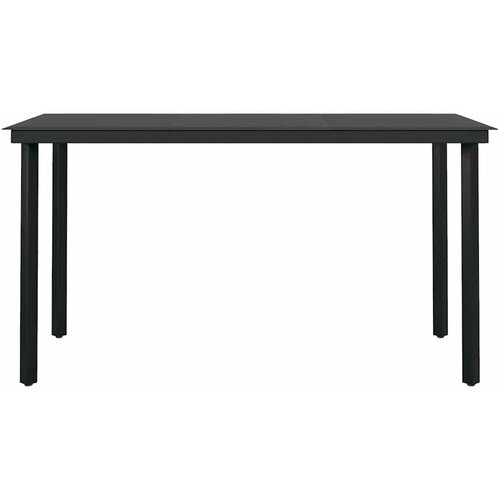  5-dijelni vrtni blagovaonski set s jastucima sivi Siva Dužina stola 140 cm Slike