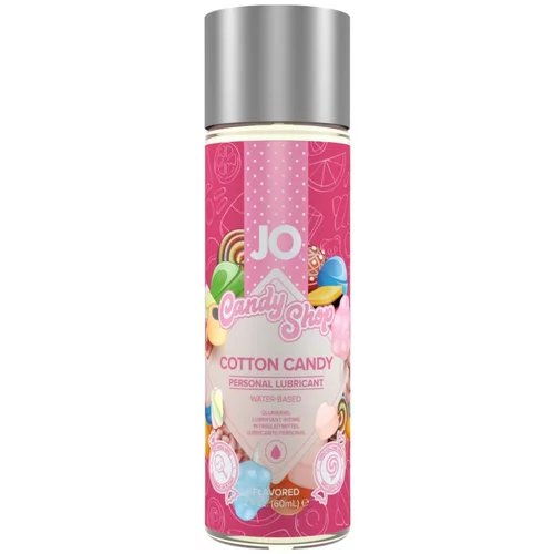 System Jo JO Candy Shop Cotton Candy - lubrikant na vodni osnovi - sladkorna vata (60ml)