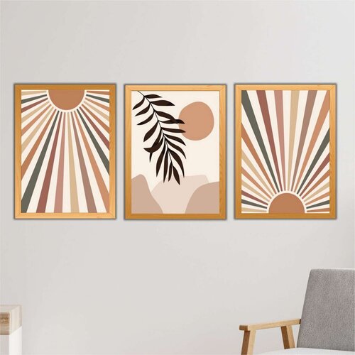 Wallity slika Mdf-00101, 40x90 cm, 3 dela Cene