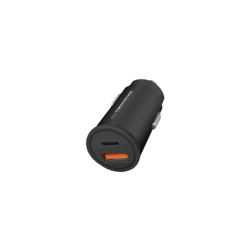  Auto punjač Type-C + USB-A, ESPERANZA CAR QUICK POWER CHARGER 20W USB-C PD 20W / USB-A QC 3.0 18W, EZC111K Slike
