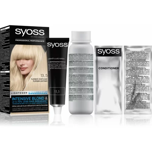 Syoss Intensive Blond odstranjevalec barve za posvetlitev las odtenek 13-5 Platinum Lightener