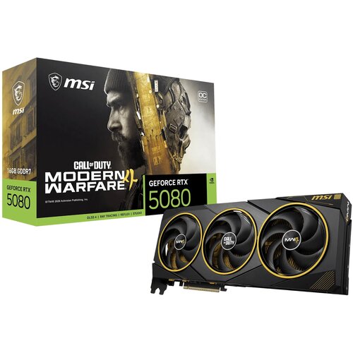 MSI geforce rtx 5080 16G cod MW4 edition oc grafička karta Slike