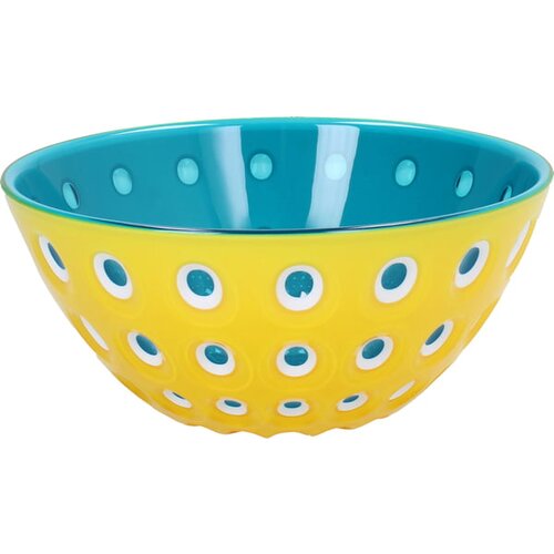 guzzini Skleda Ø25 cm LE MURRINE - rumena / bela / mornarsko modra Cene