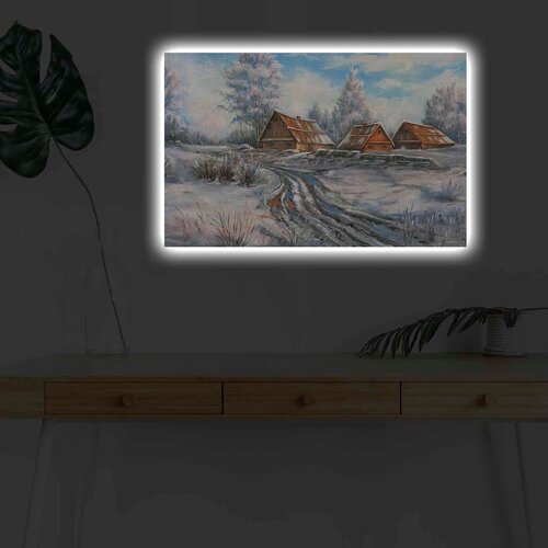 Wallity Zidna slika sa LED osvjetljenjem 4570KARDACT - 022, 45x70 cm Cene