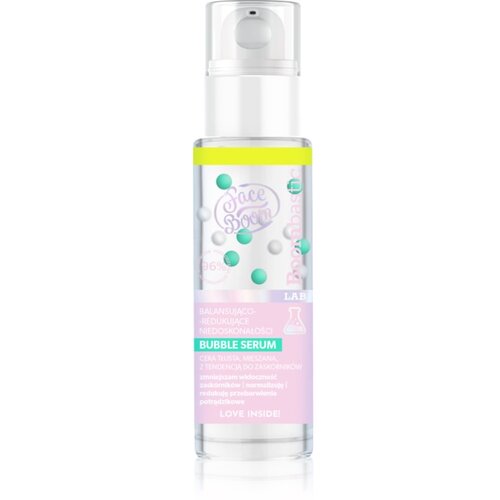 BodyBoom FaceBoom Boombastic gladilni serum za redukcijo nepopolnosti kože za mastno in me&amp;scaron;ano kožo 30 ml Slike