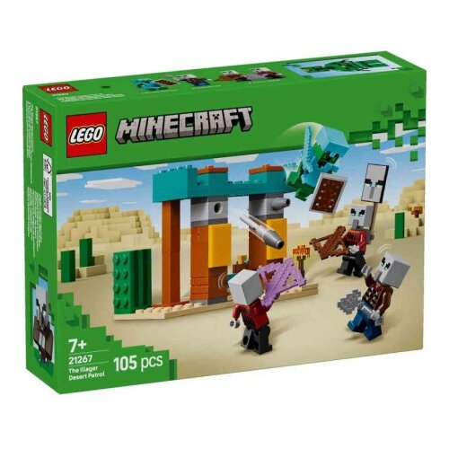 Lego minecraft the illager desert patrol ( LE21267 ) Slike