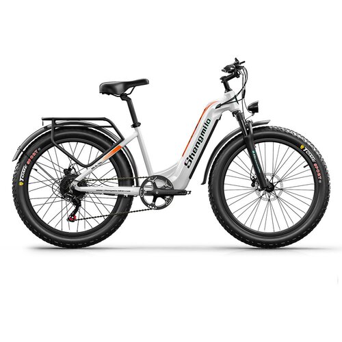 Shengmilo MX06 Električno kolo 26*3 Fat tire 45km/h največja hitrost 48V 17.5Ah baterija Bela, (21968691) Cene