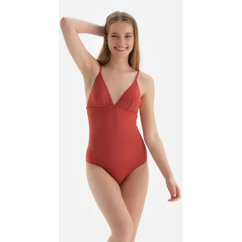 Dagi Swimsuit - Orange - Plain