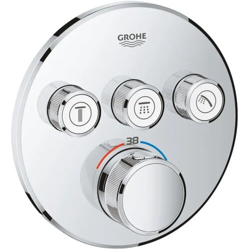 Grohe grohtherm smartcontrol termostatski me&amp;scaron;ač sa tri funkcije hrom 29121000 Slike