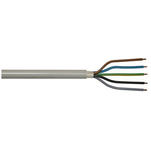 Kabel za vlažne prostorije po dužnom metru (NYM-J5G6, Sive boje) Slike