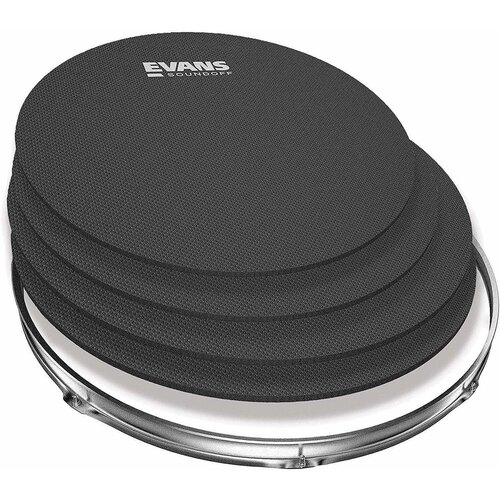Evans SO-2346 SoundOff Drum Mute Standard Set Slike