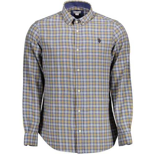 U.S. Polo Assn. US POLO SHIRT LONG SLEEVE MAN BLUE Cene