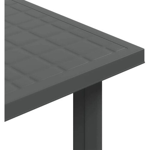  Vrtni stol antracit 80 x 75 x 72 cm plastični Slike