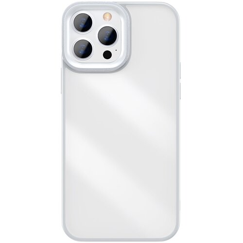 Baseus Armiran, odporen ovitek za iPhone 13 Pro s sivim gel okvirjem, (21522539) Cene