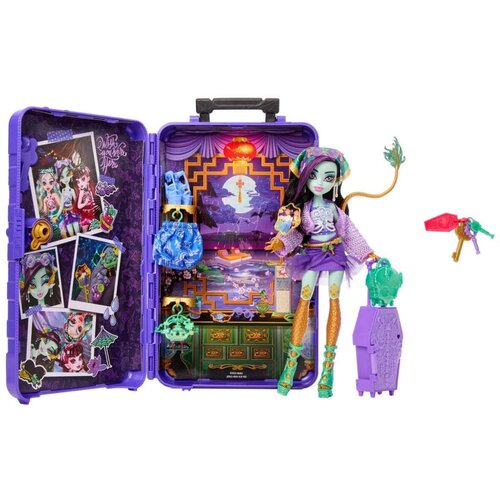 Monster High Grozljivo dobri prijatelji skrivnosti: Stra&amp;scaron;na pustolov&amp;scaron;čina Jinafire Long lutka - Slike