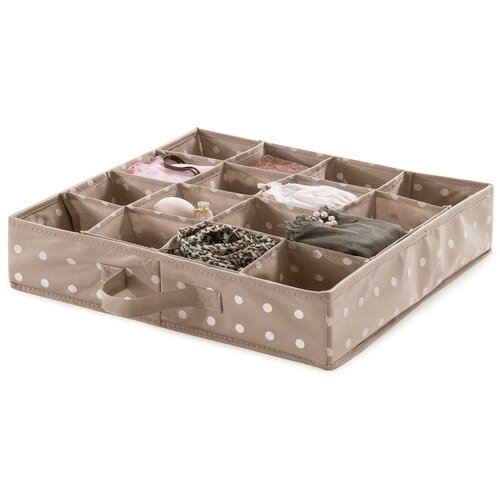 Compactor bež organizator ladica sa 16 odjeljaka Dots Slike