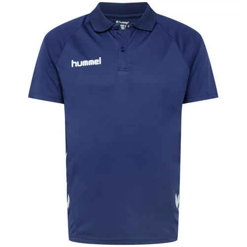 Hummel Tehnička sportska majica tamno plava / bijela