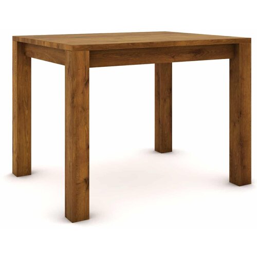  Hrastov stol 100 x 80 cm, braon bru&amp;scaron;en Slike