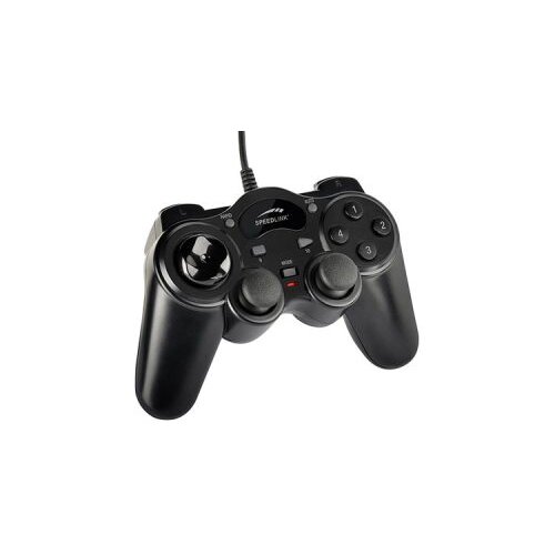 Game Pad SPEEDLINK THUNDERSTRIKE USB, black for PC, black, SL-6515-BK Cijene