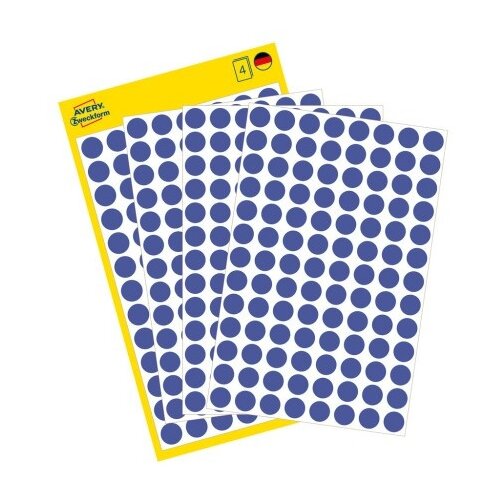  Etikete zweckform 3591 okrogle fi-8 modre odlepljive ZWECKFORM Cene