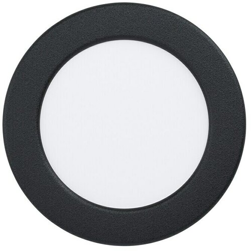Eglo Fueva 5 LED vgradni žaromet (5,5 W, Topla bela, Črne barve, &amp;Oslash; x V: 11,7 x 2,6 cm) Slike