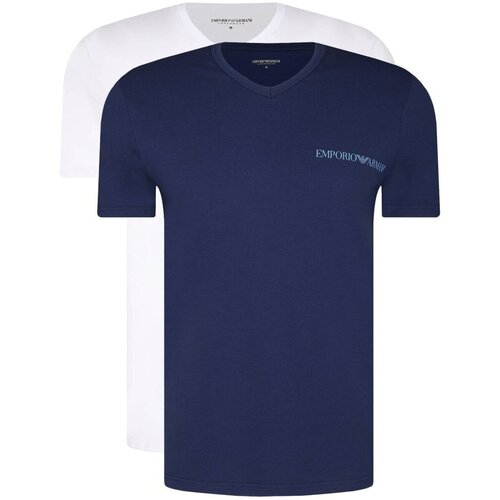 Emporio Armani Majice s kratkimi rokavi 111849 4F717 Večbarvna Slike