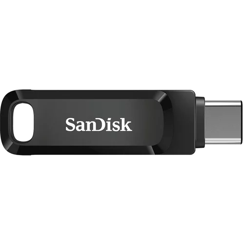 Sandisk Ultra Dual Drive Go USB Type C, 256GB 3.1/3.0, b do 150 MB/s, črn