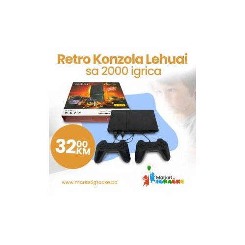  Retro konzola Lehuai sa 2000 igrica Slike