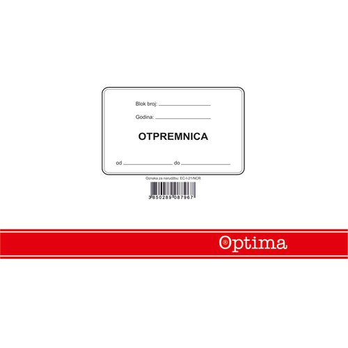  Otpremnica A-5 EC-I-21/NCR OPTIMA P10/60 Cijene