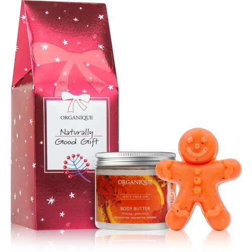Organique Naturally Good Gift Seasonal Spicy božični darilni set za roke in telo Slike